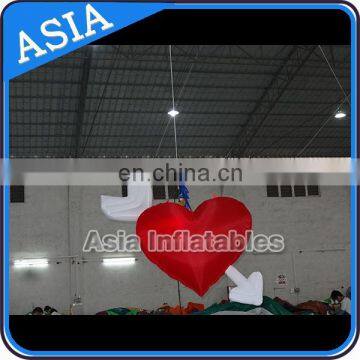 Suspend Lighting Inflatable Heart for Valentine Decoration photo-3