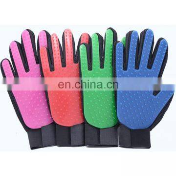 Dog Product 5 Finger best selling pet grooming brush Accesories pet Grooming Gloves