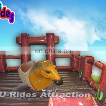 2017 New Funny Sports Entertainment Mechanical Riding Horse Game