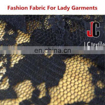 High Quality Nylon Stretch Lace Fabric Thin Silk Slip Lace Fabric photo-5