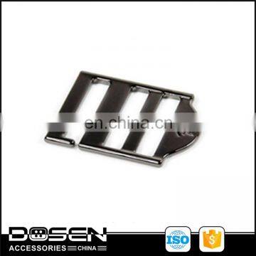 Lacquer Gunmetal Belt Buckle Adjustable Ladder Lock Slide Buckle For Luggage Bag Accessories Leather Belt Jacket Strap