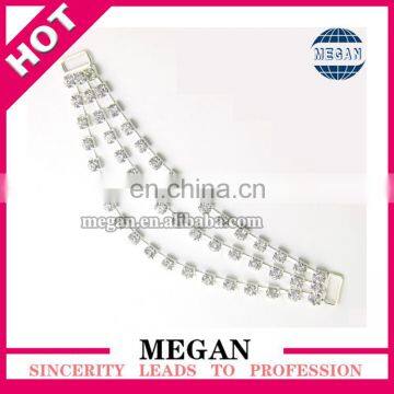 Bottom Bikini Rhinestone connector side Piece Chain