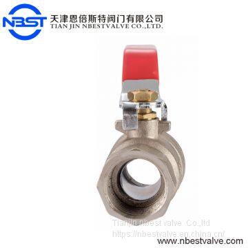 Direct Factory BSP Thread End 1000PSI 316 Stainless Steel Two Piece Ball Valve photo-2