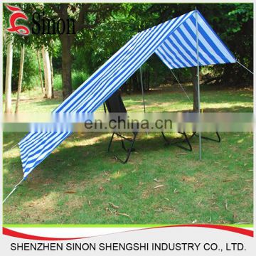 polyester/ nylon/ canvas pop up beach tent striped