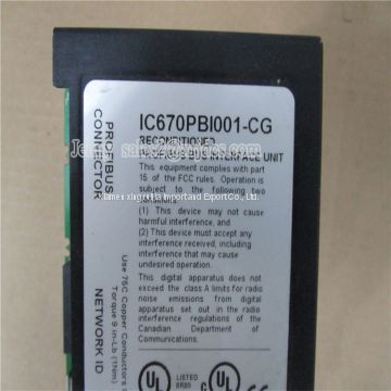 MODULE PLC DCS IC670MDL730 Original New GE IC660TSA100