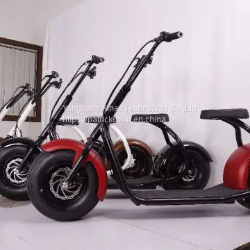 18 Inch Fat Tire Citycoco Harley Electric Scooter photo-4
