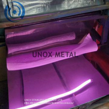 Color Coated Stainless Steel Sheet