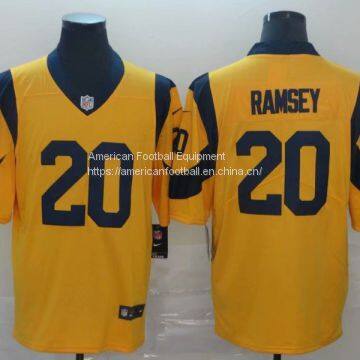 Los Angeles Rams #20 Ramsey Yellow Jersey