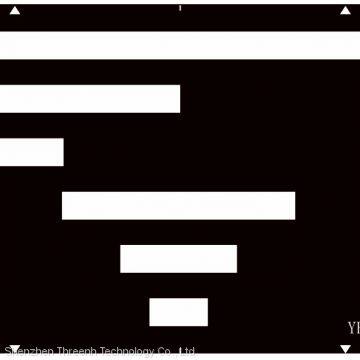 Sine Image Streaking Measurement Test Chart for Checking the Disturbance Caused by the Video Level