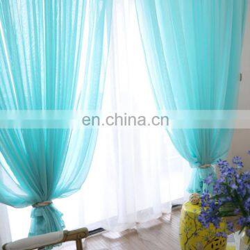 Bedroom,living Room Pure Color Polyester Window Curtain, Fabric Soft With Ten Colors