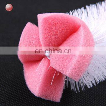 New Bottle Nipple Brush Set Wholesale Silicone Baby Bottle Cleaning Brush photo-3