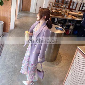 Puff Sleeve V-neck Floral Chiffon Dress Women Spring/summer 2020 New French Retro Gentle Style Skirt photo-5