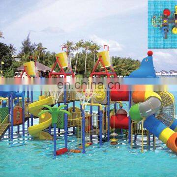 Giant Plastic Slide for Water Pool, Water Park for Sale