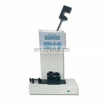 charpy impact test for horniness plastic testing machine