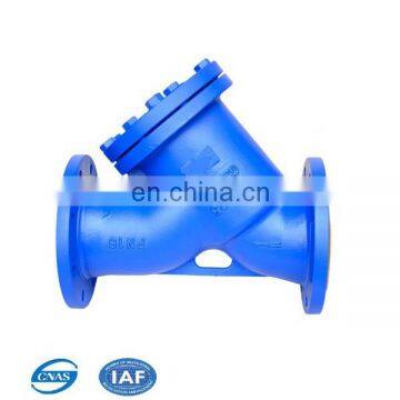 High quality DN15-300 gas water carbon steel PN10 16 y type check valve