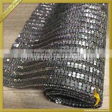 China rhinestone applique hotfix rhinestone trim sticker sheet FRM-229