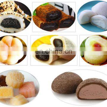 Japanese Food Daifuku Mochi Ball Machine Daifuku Maker Supplier Full Automatic Daifuku Encrusting Machine photo-4