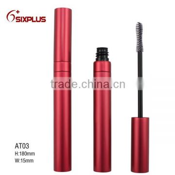 Alumnium Red Mascara container Tube