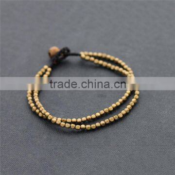 2016 New gold bracelet designs with bell XE09-276