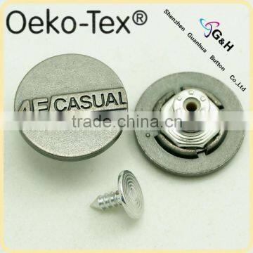 20mm alloy jeans button