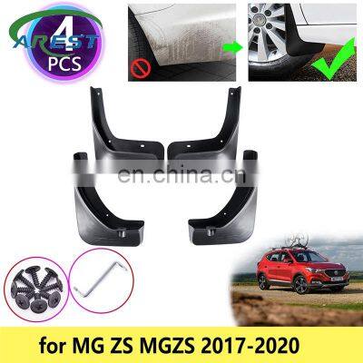 for MG ZS MGZS 2017 2018 2019 2020 Mudguards Mudflap Fender Mud Flaps Splash Guards Car Accessories Front Rear Wheel 4 PCS Flap