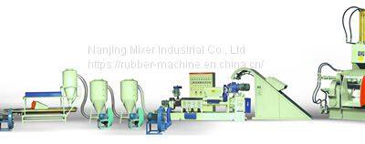EVA Compound Granulation Line/EVA Compound Extruder Line/EVA Compound Pelletizing Line photo-2