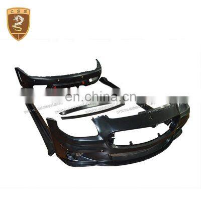 Top Selling WD Style Fiberglass Side Skirts Body Kit Car Parts Suitable For Maserati Quattroporte Front Bumper Kits photo-4