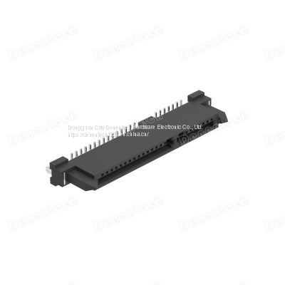 Denentech SATA 7+15P H9.10 Female Straight SMT Connector photo-3