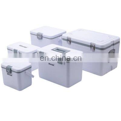 kbcool Hard Plastic Portable Icebox White Beer Cans Cooler box for Camping Traveling 5L 10L 8L 12L 15L 22L 33L