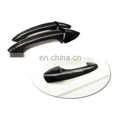 Carbon Fiber Door Handle Cover Trim For Mercedes-Benz C/E class GLC coupe 2Door