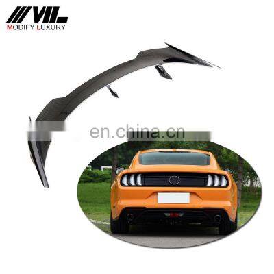 Carbon Fiber Trunk Spoiler for Ford Mustang GT Coupe 2 Door 2015-2019