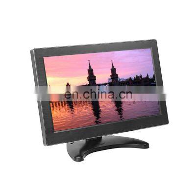 Hot sell 12 15 17 inch POS system using CE / KC certificated pos stand tough screen  monitor for pc computer