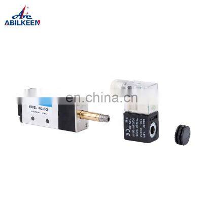 4V210-08 5/2 Way DC12V/24V AC110V/220V/380V Acting Type Single Electrical Pneumatic Control Solenoid Valve Price photo-3