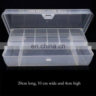 Adjustable Plastic Fishing Lure Hook Tackle Box Storage Case Portable Tackle Multifunctional Organizer Two -double Fishing Boxes photo-2