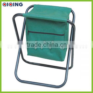 Portable folding garden stool with storage bag HQ-6007H