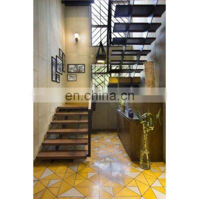 Modern Wood Floating Staircase Cantilevered Stairs