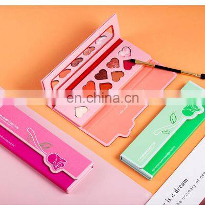 Mini Single Eye Shadow Pigment Make Up Packaging Boxes Cruelty Free Empty Bulk Wholesale Lip Palette Custom Make
