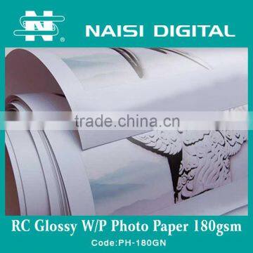 180g glossy RC photo printing paper for sale