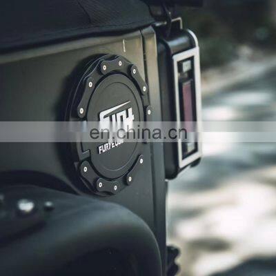 Chain 4x4 Gas Fuel Tank Cap Cover for Jeep Gas Cover for Wrangler JK Unlimited Off Road Exterior Accessories Parts photo-3