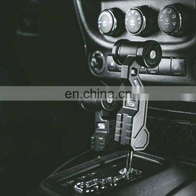Furyengraver Gear Lever Kits Car Shift Knob Handle for Jeep Wrangler JK 2007+ Shifter 4x4 Accessories