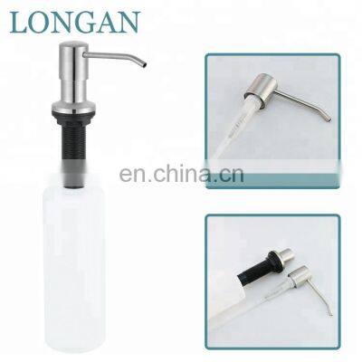 New Liquid Bathing Fancy Stainless Steel Hand Soap Gel Pump Soap Dispenser Bottle For Hotel Bathroom Wholesale From China photo-5