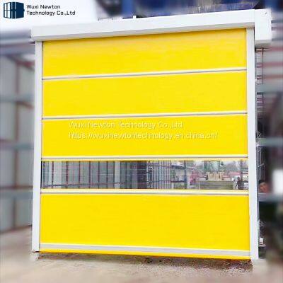 External High Speed Industrial Shutter Door PVC Curtain for Workshop photo-3