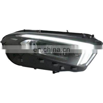 upgrade to full led headlamp headlight with a touch of blue for mercedes benz A Class W177 A180 A200 head lamp 2019-2021