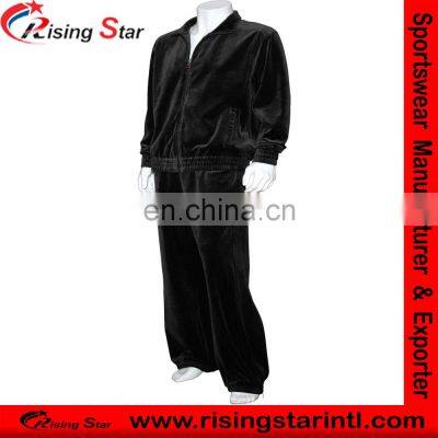 Custom Color Women Velvet Track Suit Girl Gym Fitness Tracksuit photo-3