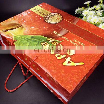 Custom Promotion Services Custom Cardboard Ornament Storage Bags Corrugated Fruit Packaging Boxes Bag For Food photo-4