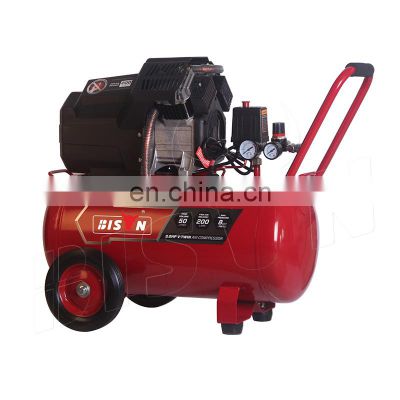 Bison China Guangdong Mobile Silence 8Bar 3 Hp Oil-Free Compressor Air Compressor 50l For Painting