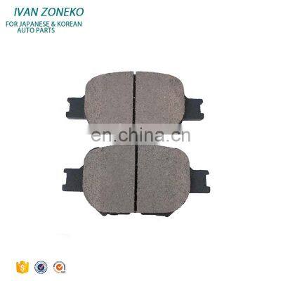 With Preminu High Reputation  Iso9001 Brake pads 04465-60190 04465 60190 0446560190 For Toyota