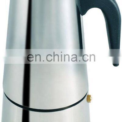 CHINA FACTORY 6 Cup Coffee Maker Stovetop Espresso Coffee Maker Moka Coffee Pot Stainless Steel photo-3