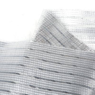 Aluminum Foil Shade Netting Insulation Shelter Reflective Tarpaulin Sheet Sun Proof Cool Down For Roof Balcony
