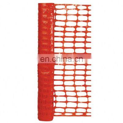 Plastic Safety Fence Plastic Mesh Net Yellow Orange and Other Color Barrier Fence Net